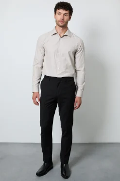 Burton Chemise Texturée À Manches Longues Coupe Ajustée<Homme Chemises