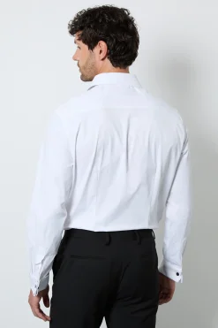 Burton Chemise he Cintrée À Patte De Boutonnage Dissimulée Et Poignets Mousquetaires<Homme Chemises
