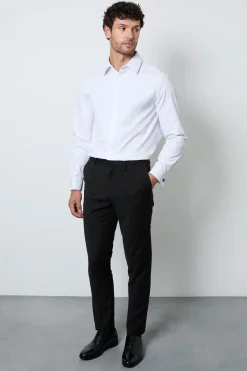 Burton Chemise he Cintrée À Patte De Boutonnage Dissimulée Et Poignets Mousquetaires<Homme Chemises