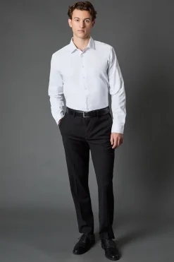 Burton Chemise Blanche Coupe Régulière Repassage Facile<Homme Chemises