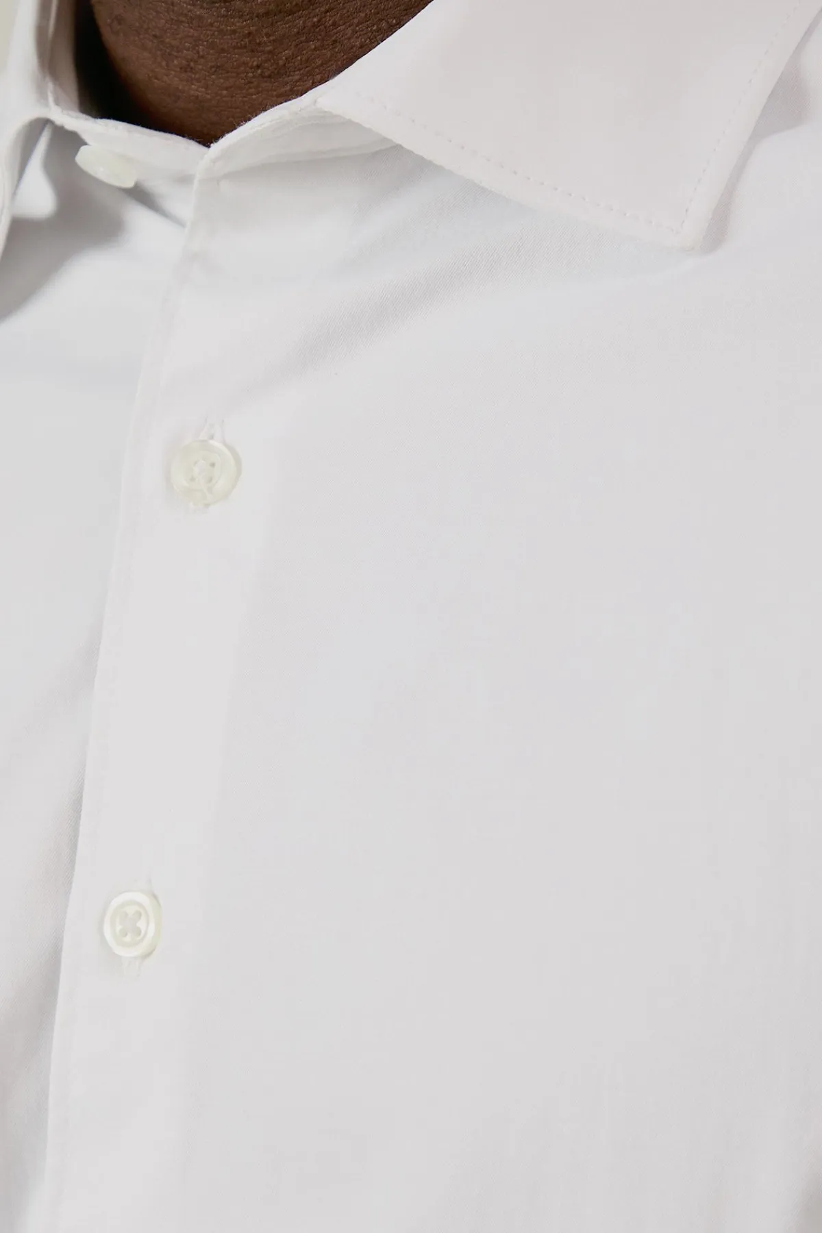 Burton Chemise Blanche Coupe Régulière Repassage Facile<Homme Chemises