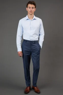 Burton Chemise Clair Coupe Ajustée Manches Longues Repassage Facile<Homme Chemises