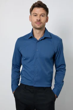 Burton Chemise e Coupe Ajustée Facile À Repasser<Homme Chemises