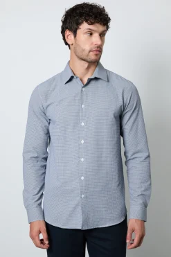 Burton Chemise Texturée Coupe Ajustée Manches Longues<Homme Chemises
