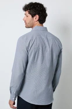 Burton Chemise Texturée Coupe Ajustée Manches Longues<Homme Chemises