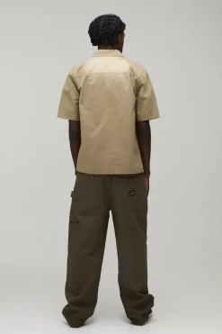 Chemise Cargo Regular Fit Délavée Au Soleil Avec Poches