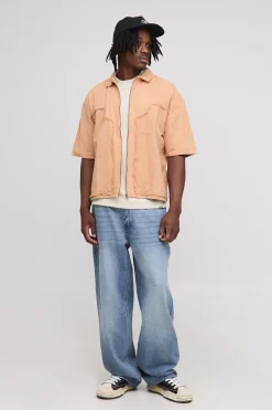 Chemise Carpenter délavée pour les grands