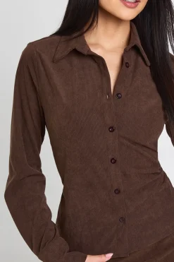 Chemise Cintrée à Cordon