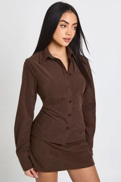 Chemise Cintrée à Cordon