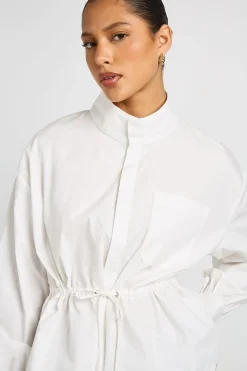 Chemise Col Montant Avec Taille Cintrée