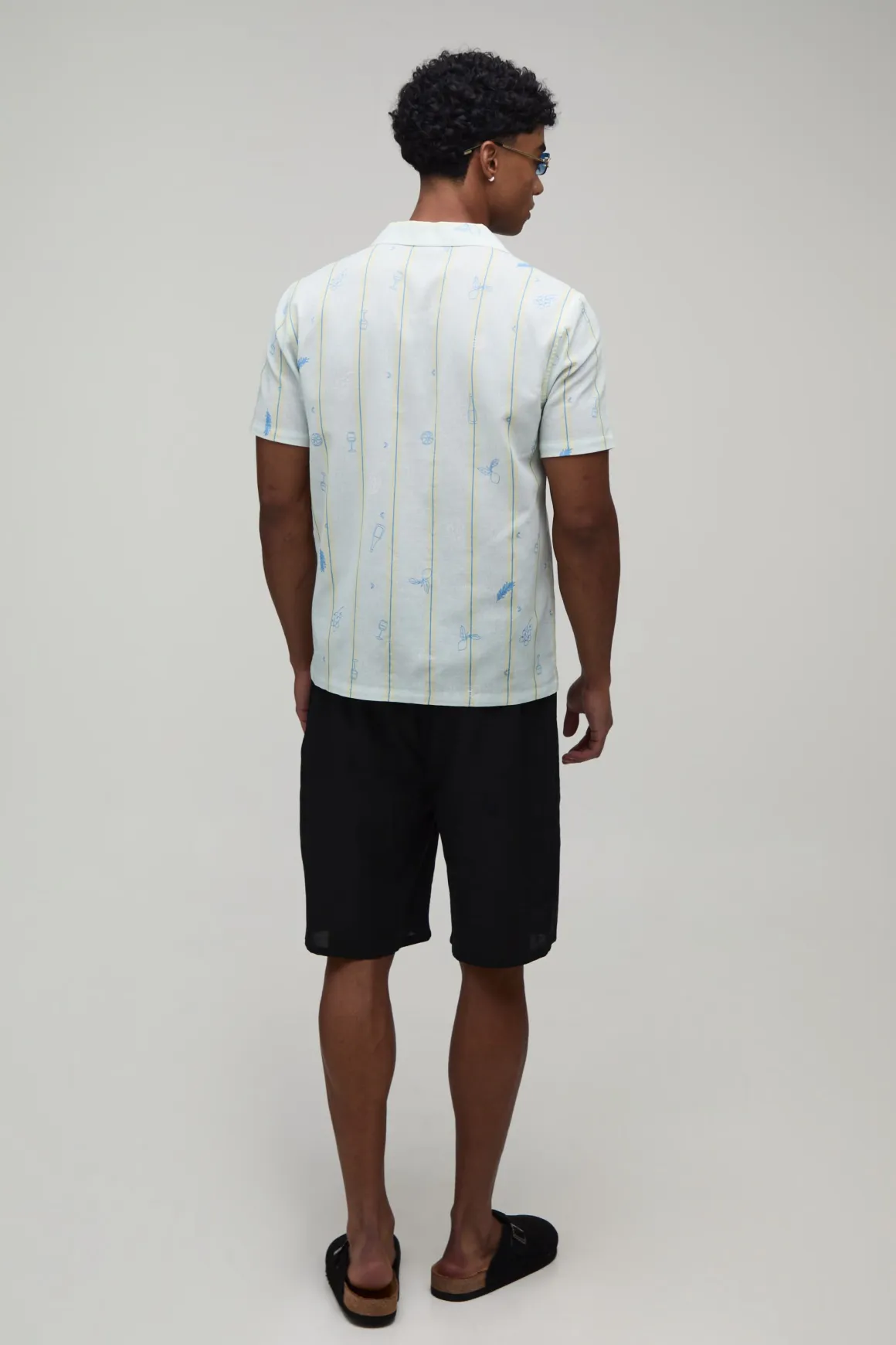Chemise Coupe Regular À Rayures Tennis