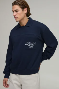 Chemise Courte Boxy À Manches Courtes Avec Broderie Militaire Sur Le Devant