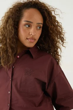 DSGN Studio Chemise Courte Popeline Coupe Boxy<Femme Dsgn Studio|Tops