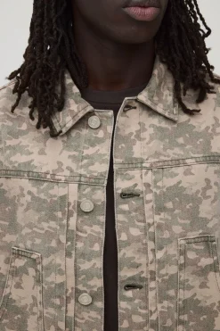 Chemise De Charpentier Camouflage Délavé