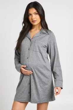 Chemise De Nuit De Maternité En Tissu Doux