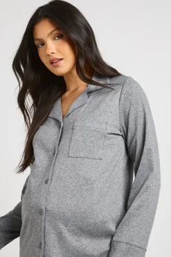 Chemise De Nuit De Maternité En Tissu Doux