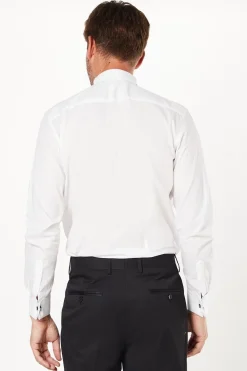 Burton Chemise de Soirée he Col Cassé Plastron Coupe Ajustée Manches Longues<Homme Chemises