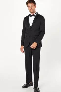Burton Chemise de Soirée he Col Cassé Plastron Coupe Ajustée Manches Longues<Homme Chemises