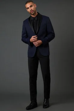 Chemise de Ville Noire à Plis Devant Coupe Ajustée Manches Longues