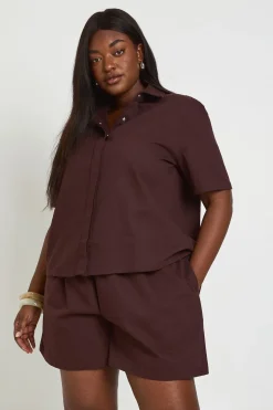 Chemise En Chambray Boutonnée