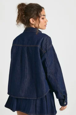 Chemise en denim