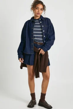 Chemise en denim