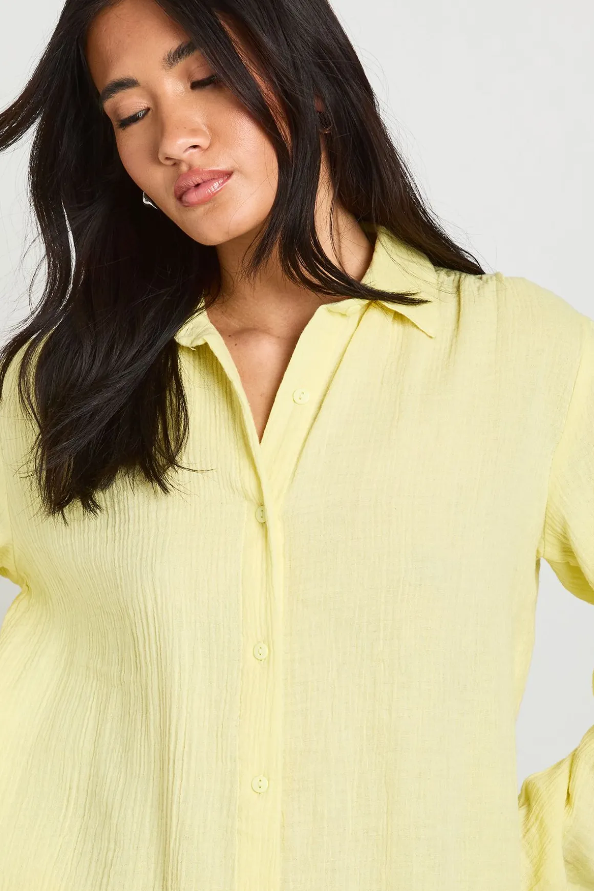 Chemise En Gaze De Coton