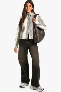 Chemise en jean imitation Croc