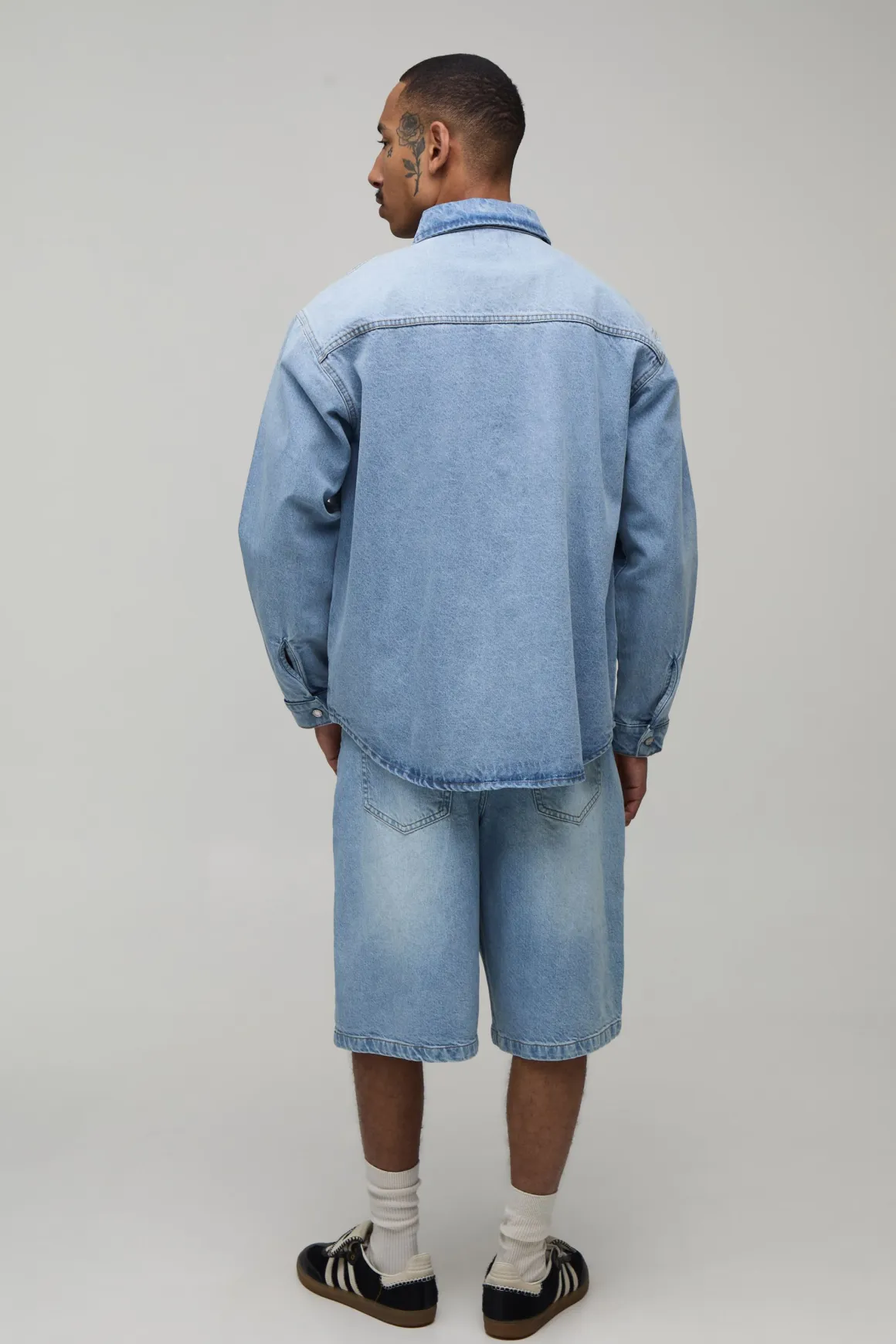 Chemise En Jean Oversize