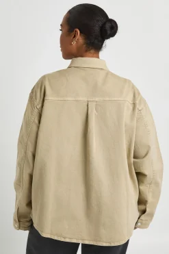 Chemise En Jean Oversize Grande Taille