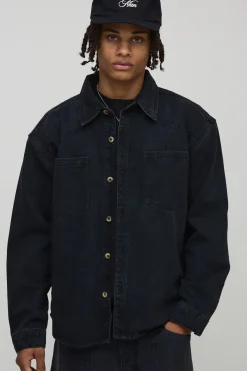 Chemise en Jean Western Oversize
