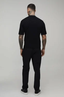 Chemise En Maille À Manches Courtes Toucher Doux Coupe Regular Tall