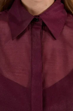 Chemise en Organdi Tissé