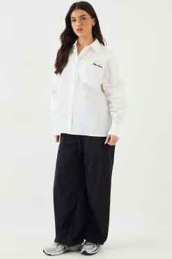 Chemise en Popeline de Coton Oversize DSGN Studio