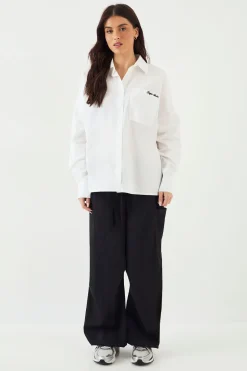 Chemise en Popeline de Coton Oversize DSGN Studio