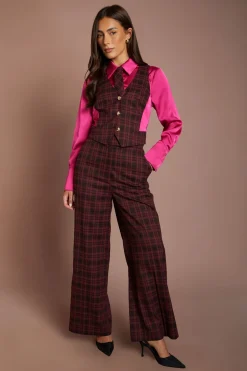 Chemise En Satin À Manches Longues