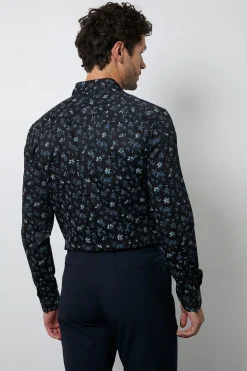 Burton Chemise Habillée e À Manches Longues Avec Imprimé Floral<Homme Chemises