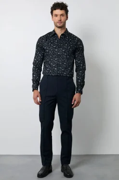 Burton Chemise Habillée e À Manches Longues Avec Imprimé Floral<Homme Chemises