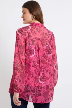 Wallis Chemise Longue À Ourlet Asymétrique<Femme Tops
