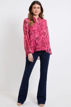 Wallis Chemise Longue À Ourlet Asymétrique<Femme Tops
