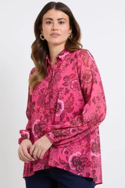 Wallis Chemise Longue À Ourlet Asymétrique<Femme Tops