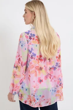 Wallis Chemise Longue Petite À Ourlet Asymétrique<Femme Tops