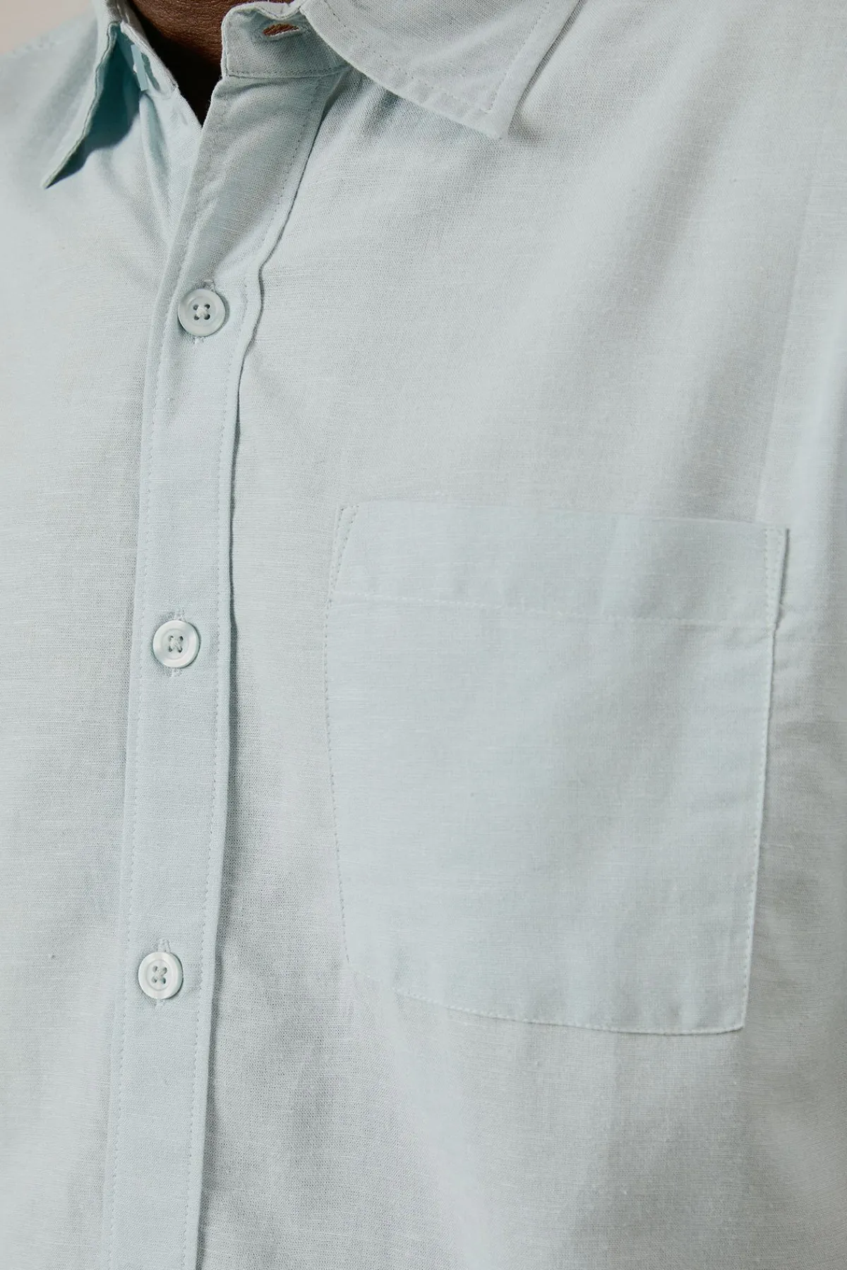 Burton Chemise À Manches Courtes En Mélange De Lin<Homme Chemises