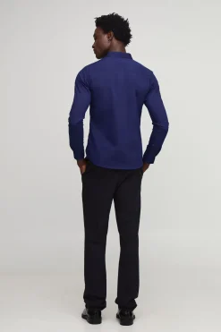 boohooMAN Chemise à manches longues stretch ajustée<Homme Chemises