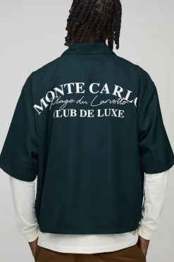 Chemise Monte Carlo Revere surdimensionnée