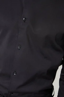 Burton Chemise e Coupe Ajustée Manches Longues Facile à Repasser<Homme Chemises