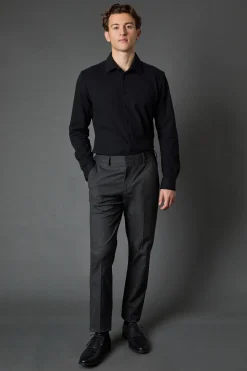 Burton Chemise e Piqué Coupe Ajustée Manches Longues<Homme Chemises