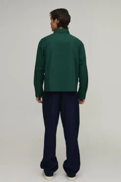boohooMAN Chemise Oversize Ample À Manches Longues & Cravate<Homme Chemises