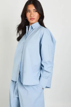 Chemise Oversize Aspect Lin