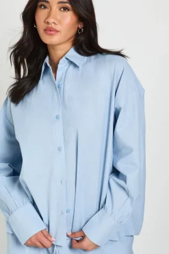 Chemise Oversize Aspect Lin